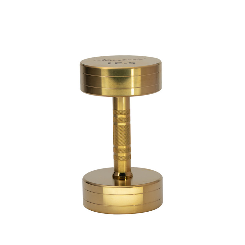 Round Titanium Dumbbell with UV Print