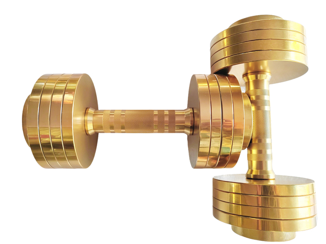 Titanium Steel Adjustable Round Dumbbell 