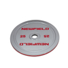 Newfield Chromed Calibrated Steel Weight Plate with Laser Engrave Logo