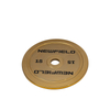 Coating Titanium Calibrated Steel Weight Plate with UV Print Logo