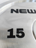 Stainless Steel Calibrated Weight Plate with Debossed Logo