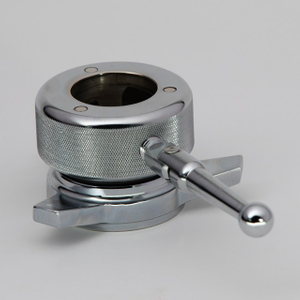 2.5KG Chromed Round Lock Collar with Knurled Pattern