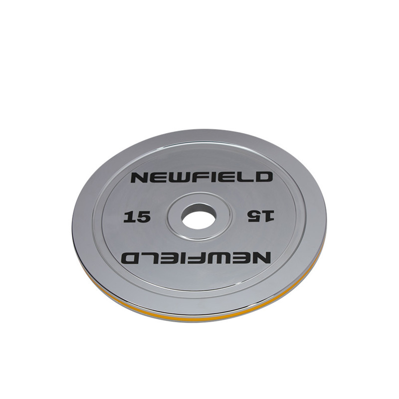 Newfield Chromed Calibrated Steel Weight Plate with UV Print