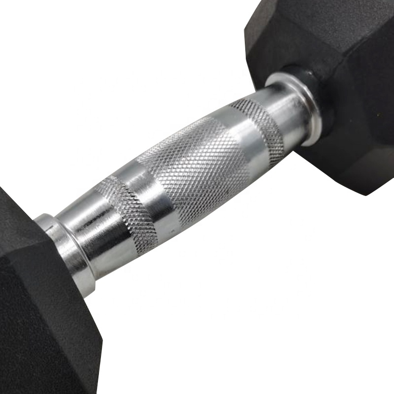 Rubber Hex Dumbbell