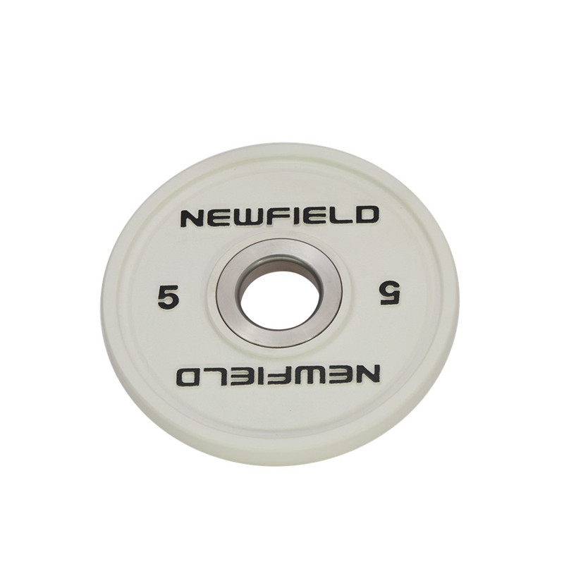 Iron Cast Calibrated Weight Plate with Stainless Steel Cover