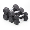 Rubber Hex Dumbbell