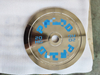 Chromed Steel Calibrated Weight Plate with Debossed Logo