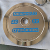 Chromed Steel Calibrated Weight Plate with Frosted Surface