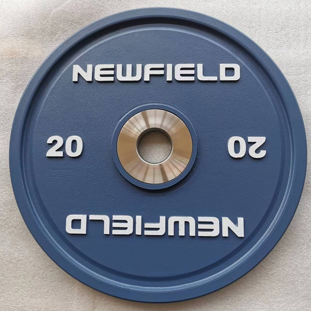 Cast Iron Calibrated Weight Plate with Stainless Steel Ring