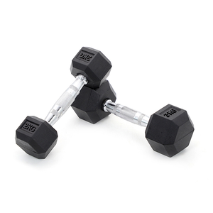 Rubber Hex Dumbbell