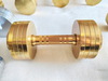 Titanium Chromed Adjustable Steel Dumbbell